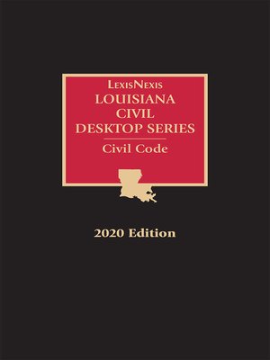 cover image of LexisNexis Louisiana Civil Desktop Series